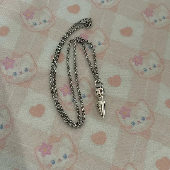 Chrome Hearts Spike Pendant Necklace